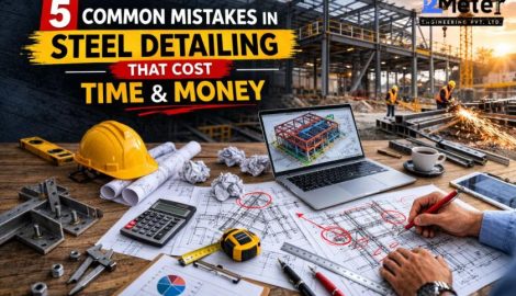 5 Common Mistakes in Steel Detailing That Cost Time & Money
