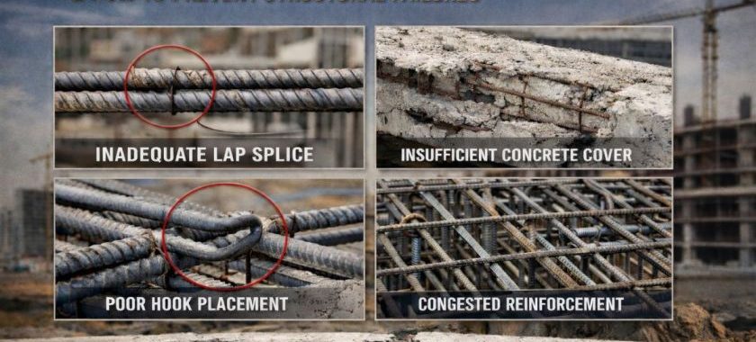 Common Mistakes in Rebar Detailing and How to Prevent Structural Failures