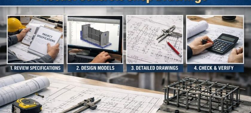 Precast Concrete Shop Drawings