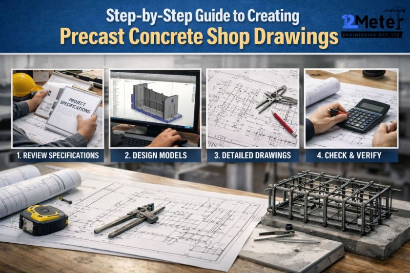 Precast Concrete Shop Drawings