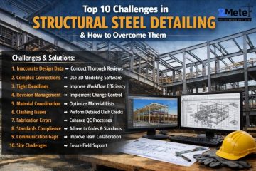Top 10 Challenges in Structural Steel Detailing & How to Overcome Them