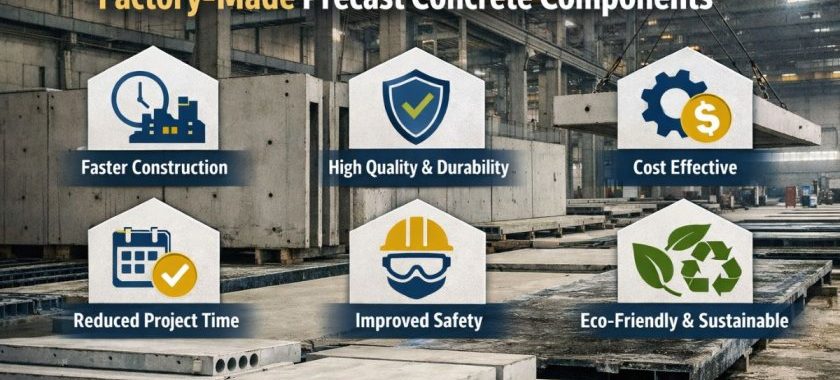 Advantages of Using Factory-Made Precast Concrete Components