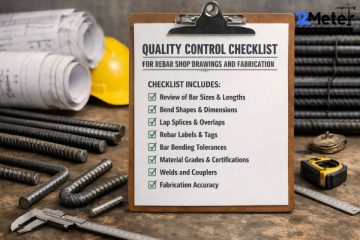 Quality Control Checklist for Rebar Shop Drawings