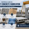 Materials Used in Precast Concrete Fabrication and Their Importance