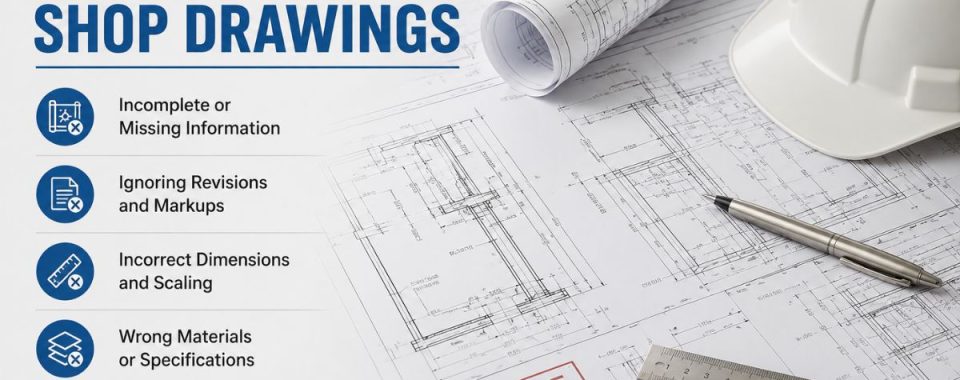 Common Mistakes to Avoid While Preparing Shop Drawings