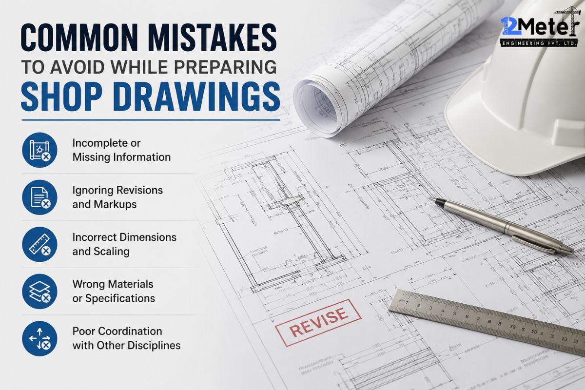 Common Mistakes to Avoid While Preparing Shop Drawings