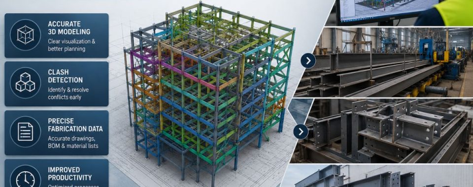 Role of BIM Coordination in Structural Steel Fabrication