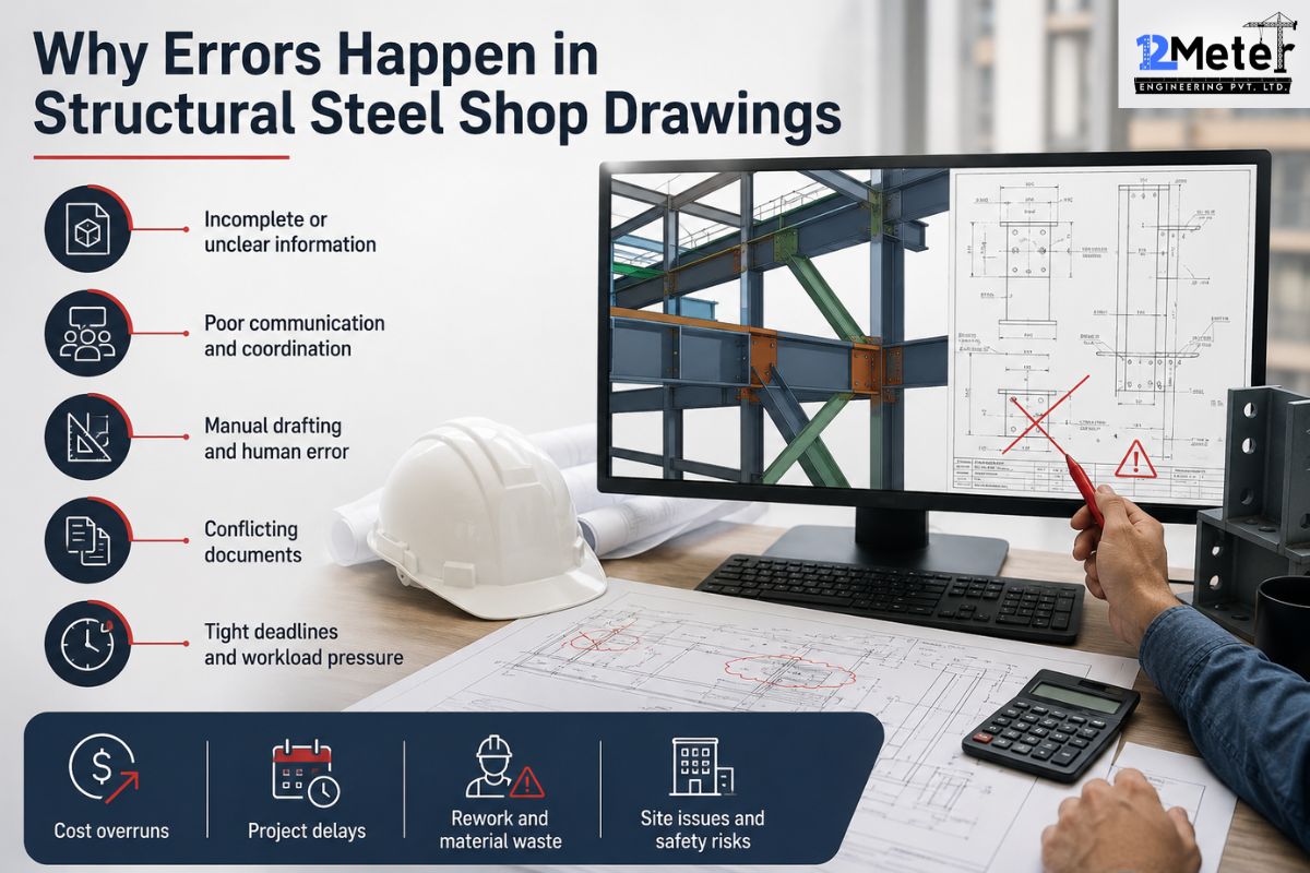 Why Errors Happen in Structural Steel Shop Drawings