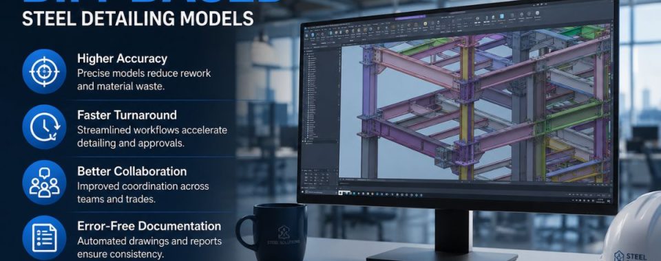 Why Fabricators Prefer BIM-Based Steel Detailing Models
