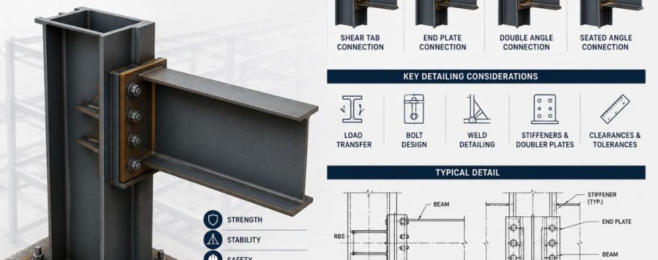 Beam-to-Column Connection Detailing: Everything Engineers Should Know