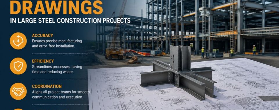 The Importance of Fabrication Drawings in Large Steel Construction Projects