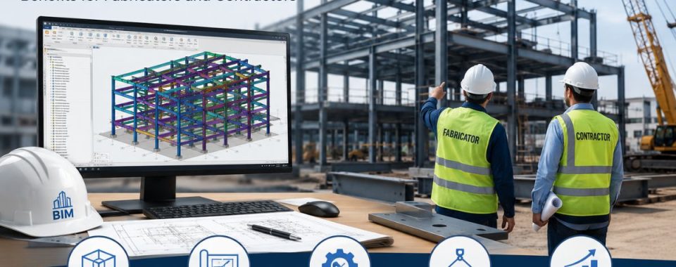 The Role of BIM in Structural Steel Detailing: Benefits for Fabricators and Contractors