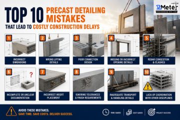 Top 10 Precast Detailing Mistakes That Lead to Costly Construction Delays