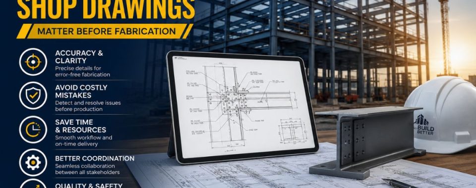 Why Structural Steel Shop Drawings Matter Before Fabrication