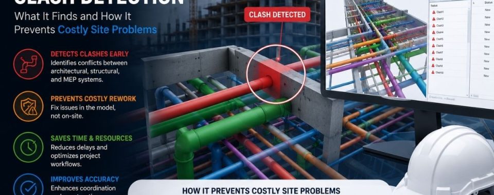 BIM Clash Detection: What It Finds and How It Prevents Costly Site Problems