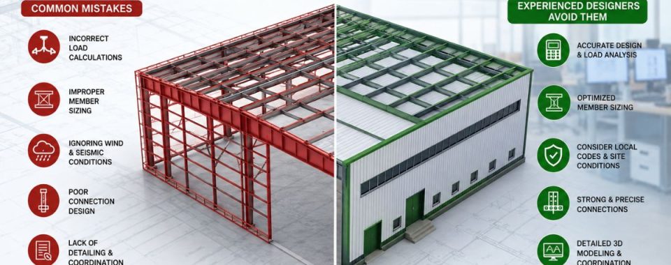 Common Mistakes in PEB Engineering and How Experienced Designers Avoid Them