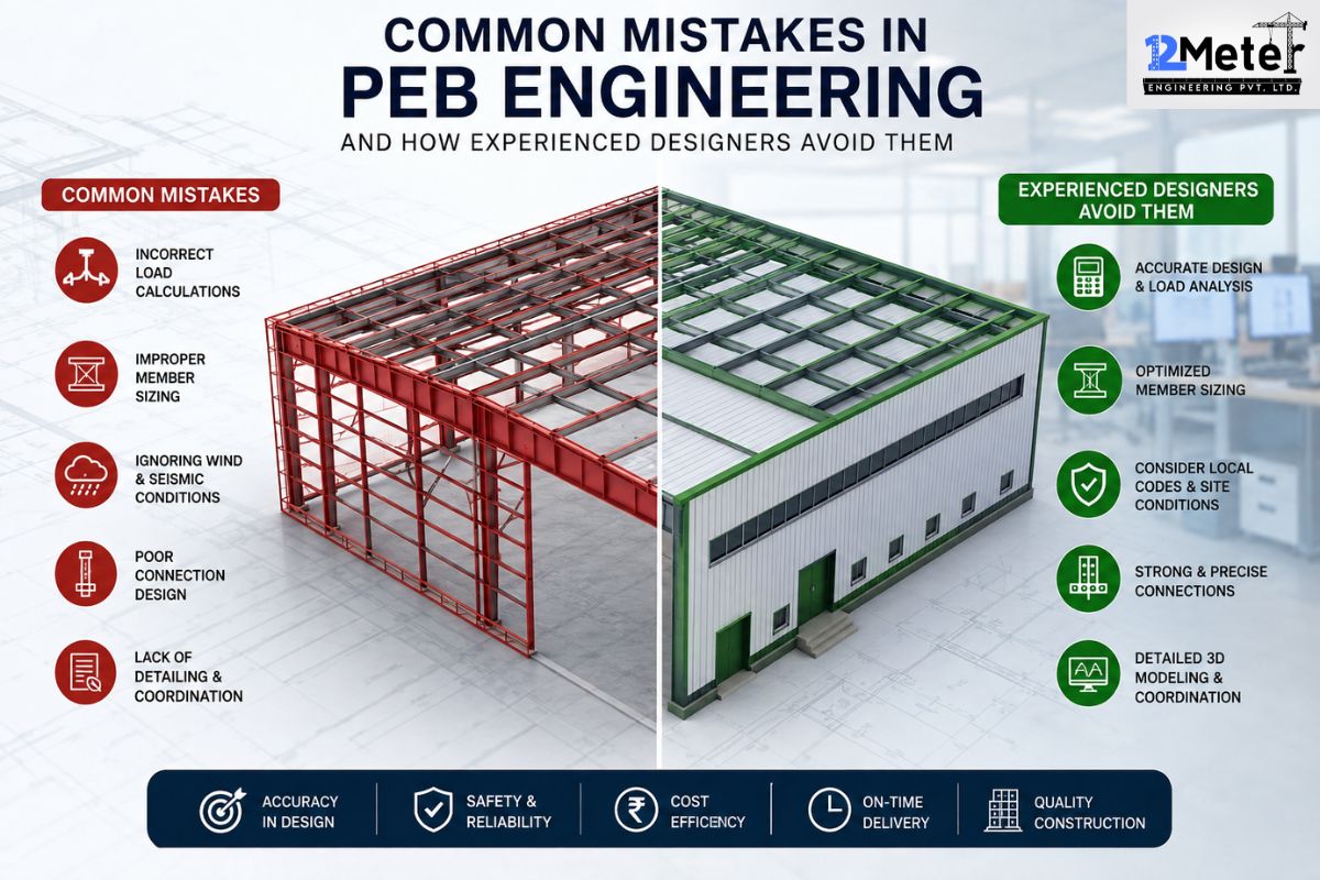 Common Mistakes in PEB Engineering and How Experienced Designers Avoid Them