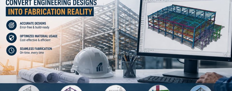 How Structural Steel Detailers Convert Engineering Designs into Fabrication Reality