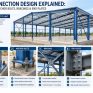 PEB Connection Design Explained Base Plates, Anchor Bolts, Bracings & End Plates