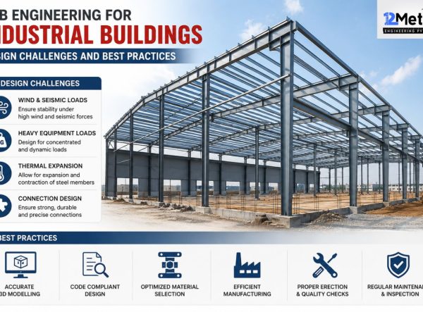 PEB Engineering for Industrial Buildings Design Challenges and Best Practices