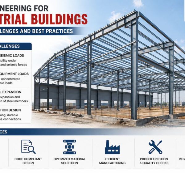 PEB Engineering for Industrial Buildings Design Challenges and Best Practices