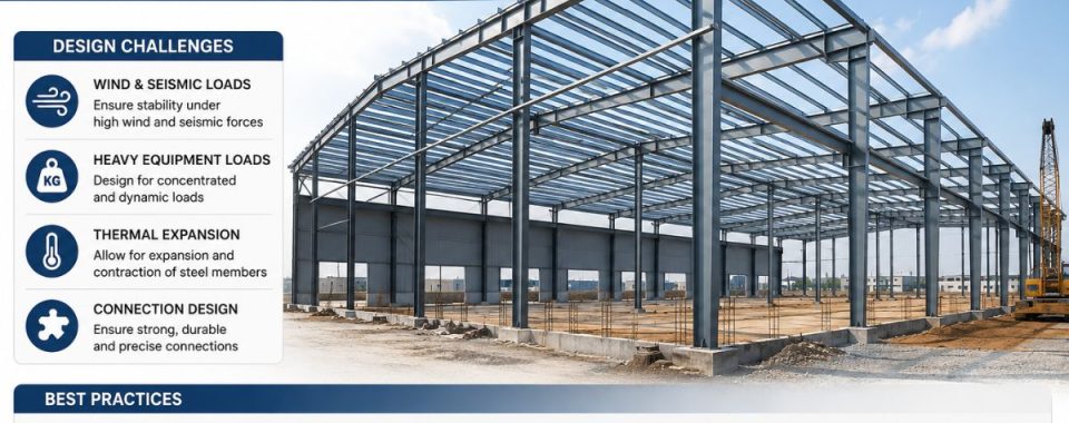 PEB Engineering for Industrial Buildings Design Challenges and Best Practices