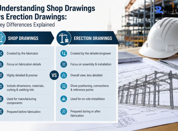 Understanding Shop Drawings vs Erection Drawings Key Differences Explained