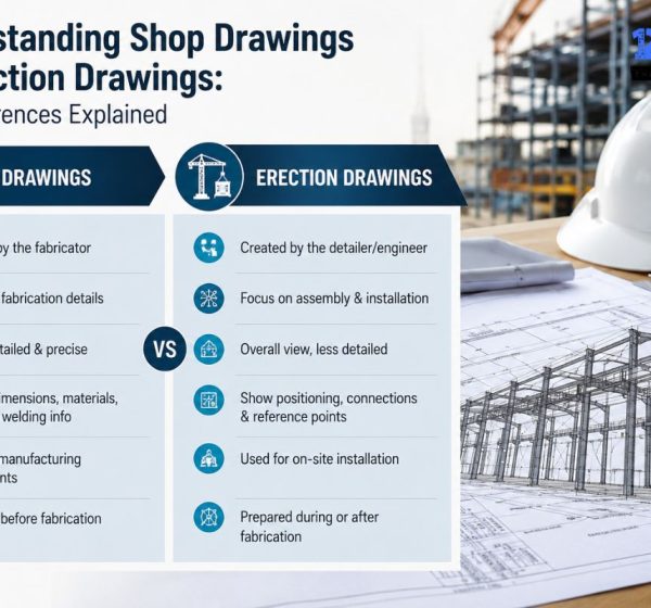 Understanding Shop Drawings vs Erection Drawings Key Differences Explained