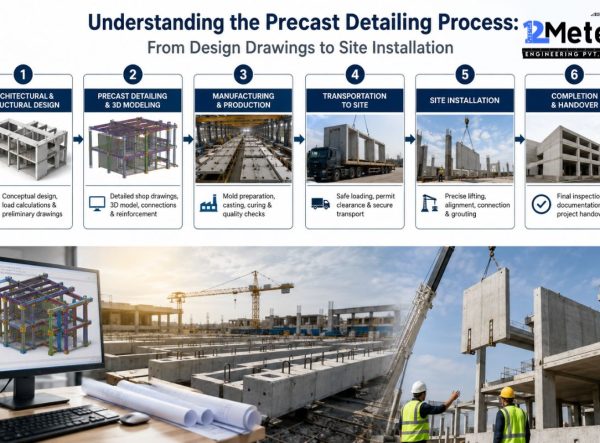 Understanding the Precast Detailing Process: From Design Drawings to Site Installation