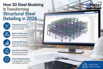 How 3D Steel Modeling Is Transforming Structural Steel Detailing in 2026