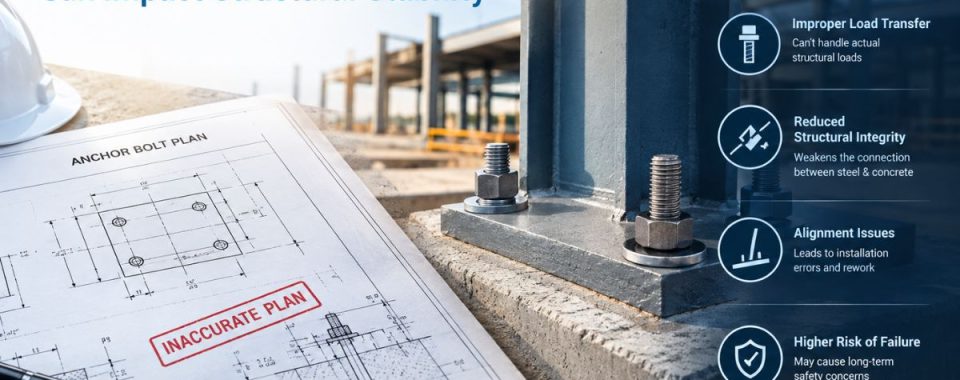 Why Inaccurate Anchor Bolt Plans Can Impact Structural Stability