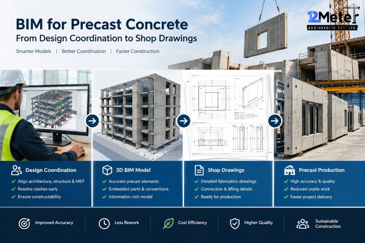 BIM for Precast Concrete From Design Coordination to Shop Drawings