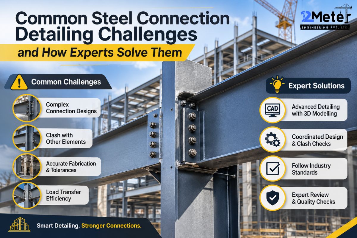 Common Steel Connection Detailing Challenges and How Experts Solve Them