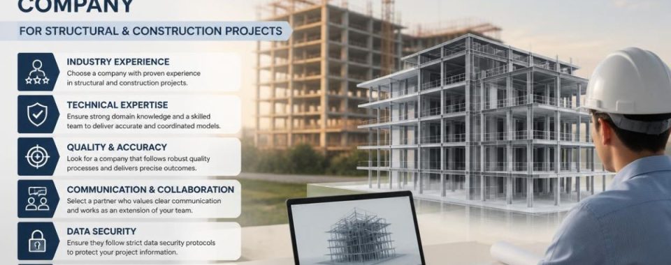 How to Choose a BIM Services Company for Structural and Construction Projects