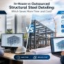 In-House vs Outsourced Structural Steel Detailing
