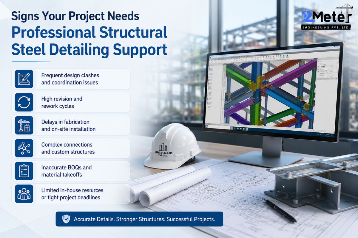 Signs Your Project Needs Professional Structural Steel Detailing Support